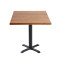Solid Ash Wood Log Table Top Coffee Shop Sqaure Table Top Commercial Use High Temperature Resistance