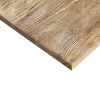 Durable And Sturdy Surface Restaurant Solid Wood Tabletops Retro Style Dining Table Top
