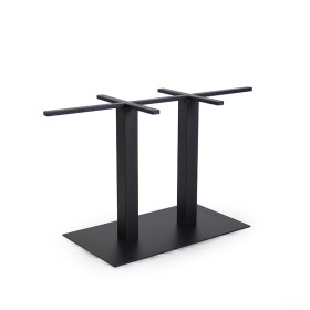 Double Metal Table Leg Restaurant Table Twin Iron Base Commercial Dinning Table Leg