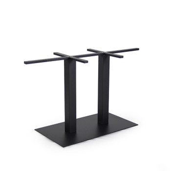 Double Metal Table Leg Restaurant Table Twin Iron Base Commercial Dinning Table Leg