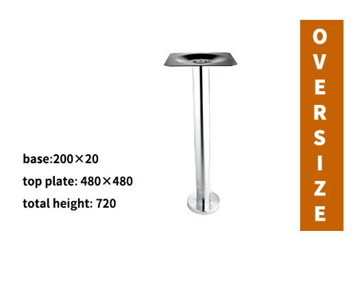 Restaurant stainless steel table base 