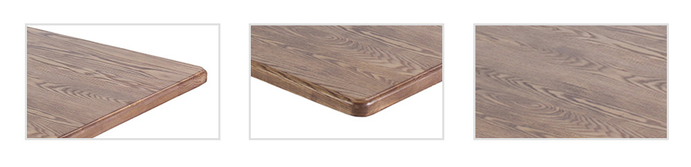 wood table top details