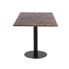 Vintage Solid Wood Top For Restaurant Dinning Table Commercial Furniture Manufacturer