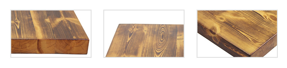 wood table top details
