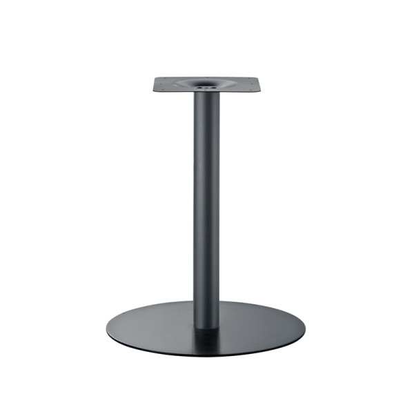 Big Size Metal Iron Table Round Leg For Wholesale Black Round Dinning Table Base