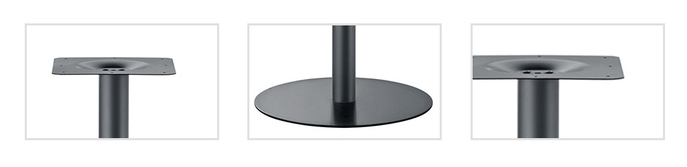 iron tube table base