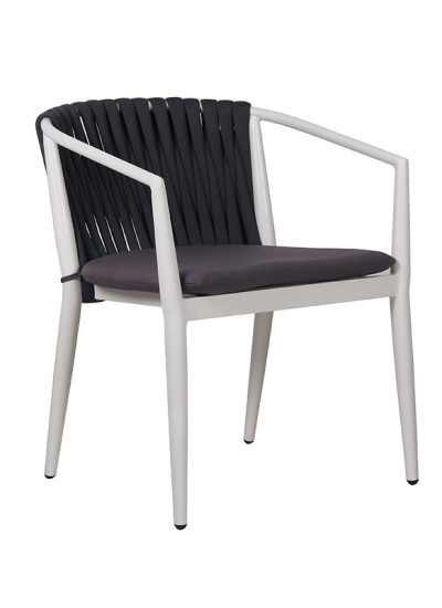 Commercial Outdoor Furniture Manufacturer Rope Chair For Outdoor Restaurant