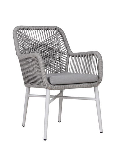 Commercial Outdoor Furniture Rope Chair Garden Dinning Use Wholesaler Waterproof Outdoor Chair For Terrace