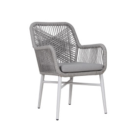 Commercial Outdoor Furniture Rope Chair Garden Dinning Use Wholesaler Waterproof Outdoor Chair For Terrace