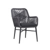Commercial Outdoor Furniture Rope Chair Garden Dinning Use Wholesaler Waterproof Outdoor Chair For Terrace