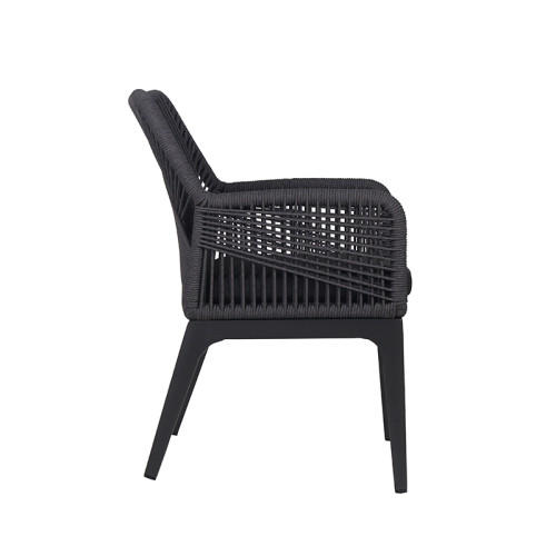 Commercial Leisure Dinning Rope Chair Manufacturer Terrace Outdoor Furniture Wholesaler