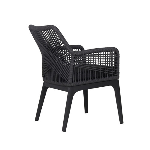 Commercial Leisure Dinning Rope Chair Manufacturer Terrace Outdoor Furniture Wholesaler