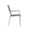 Commercial Outdoor Furniture Experience Luxury Dining with our Exclusive Aluminum Rope Dining Armchair