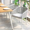 Wholesale High Quality Modern Design Rope Chair For Outdoor Restaurant Coffee Shop And Garden