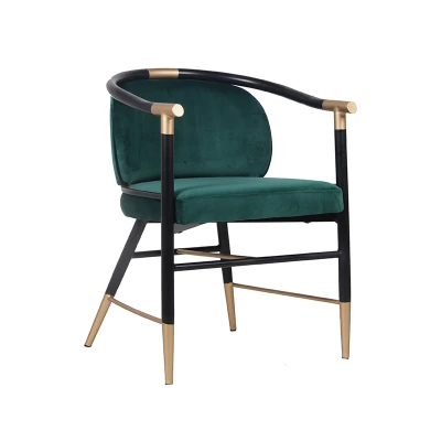 Furntiure Factory Supply Indoor Velet Chair For Wholesale Luxry Dinning Chair For Restaurant