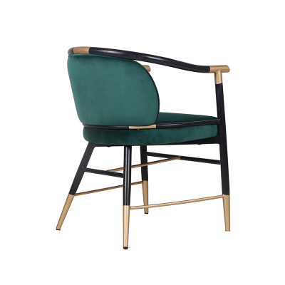 Furntiure Factory Supply Indoor Velet Chair For Wholesale Luxry Dinning Chair For Restaurant