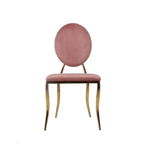 Wholesale Indoor Furniture Stainless Steel Frame Velvet Dinning Chair For Restaurant And Coffee Shop