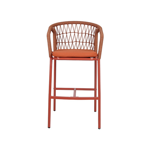 High Quality Coffee Shop High Bar Chair Outdoor Restaurant Bar Chair Customizable Design