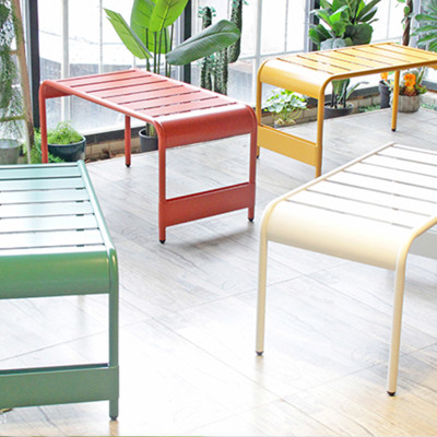 Whoslesale Customizable Outdoor Furniture Footrest Chair stool For Terrace Leisure Chair