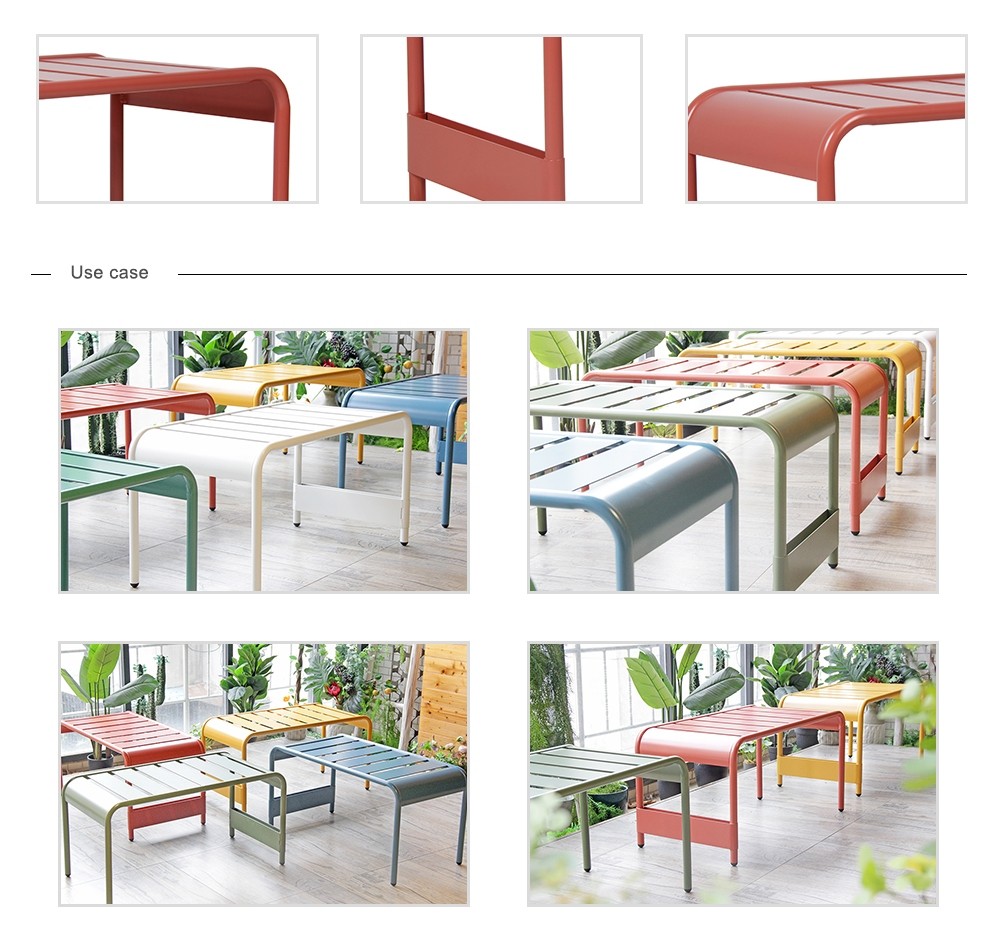 Metal furniture set