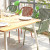 Outdoor Aluminum Frame Rope Weaving Chairs Commercial Outdoor Furntiure