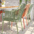 Outdoor Aluminum Frame Rope Weaving Chairs Commercial Outdoor Furntiure