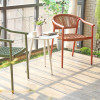 Outdoor Furniture Manufacturer Woven Rope Chair Stackable for Commercial Use