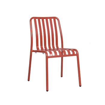 Wholesale Metal Dining Chair Restaurant Furntiure Supplier Modern Design Aluminum Chair