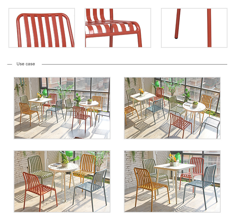 Metal furniture set