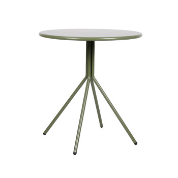 Aluminum Garden Dining Table Furniture Metal Round Table For Outdoor Patio Furniture