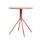 Aluminum Garden Dining Table Furniture Metal Round Table For Outdoor Patio Furniture