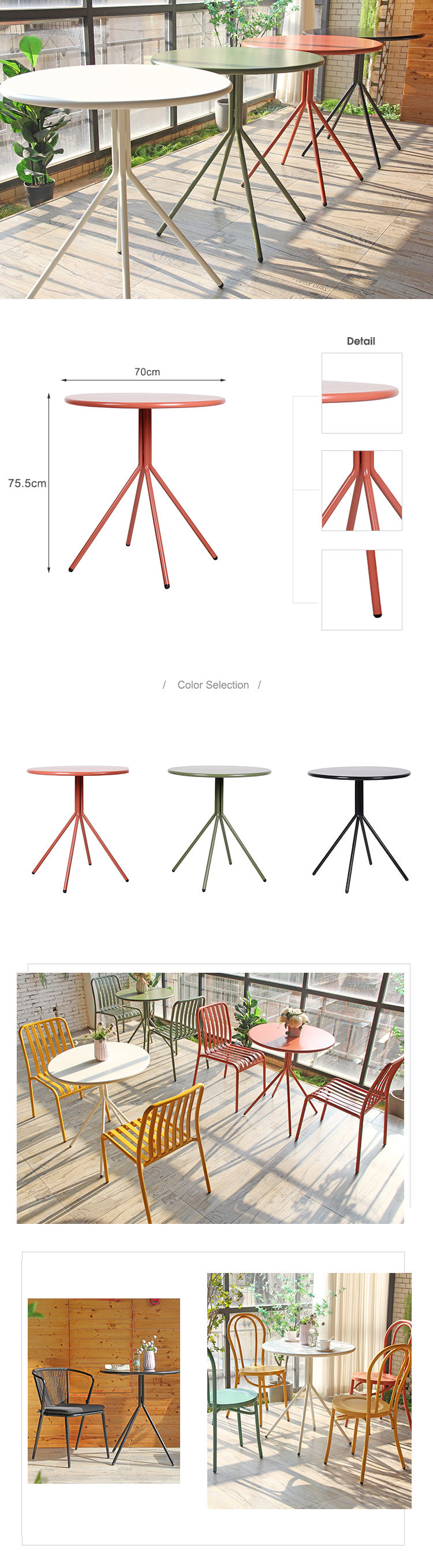 Metal Furniture set