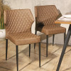 High Quality Leather Dining Chairs Restaurant Furniture Commercial Dinning Room Furniture Upholstered Chair