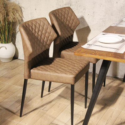 High Quality Leather Dining Chairs Restaurant Furniture Commercial Dinning Room Furniture Upholstered Chair