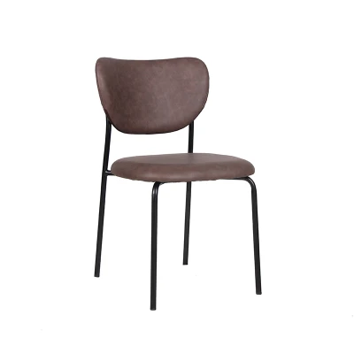 Indoor Dinning Chair Leather Dining Chair Home Furniture For Coffee Shop and Restaurant