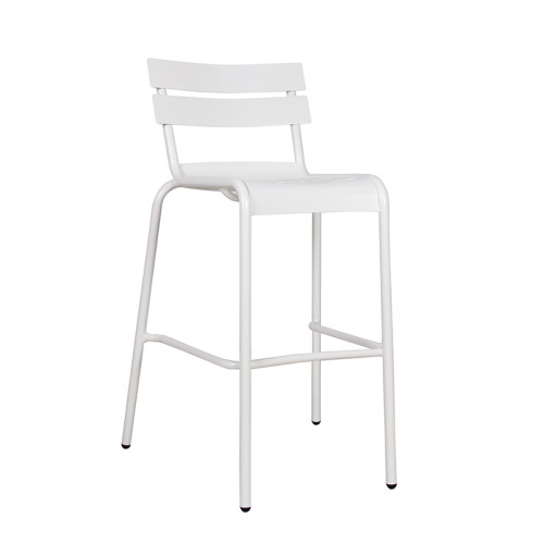 Indoor Metal Stackable Bar Chair Restaurant Furniture High Chair Large Loading Container Bar Stool