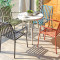 Stackable Outdoor Dinning Armchair Commercial Restaurant Furniture Coffee Shop Chair