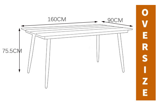 Long Dining table