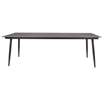 Garden Furniture Big Size 1 Table 8 Chairs Dining Table Outdoor Terrace Wood Table