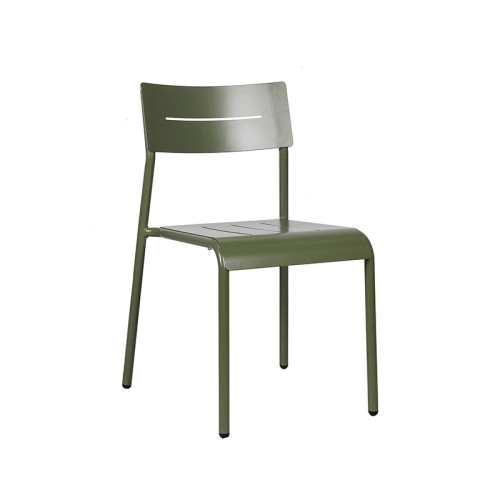Commercial Outdoor Dinning Furniture Metal Chair For Restaurant Terrace And Coffee Shop Garden Chair