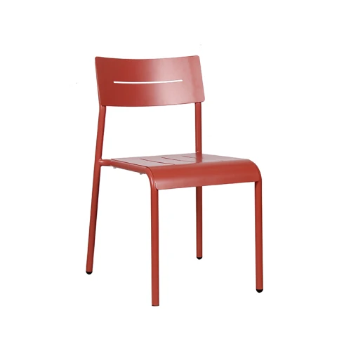 Commercial Outdoor Dinning Furniture Metal Chair For Restaurant Terrace And Coffee Shop Garden Chair