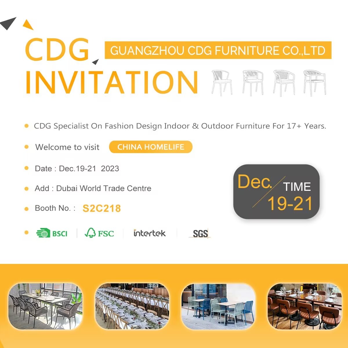 CDG At Dubai Furniture Expo