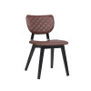 Leather Dining Chairs Commercial Restaurant Furniture Upholstered Chair For Dinning