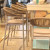 Outside Bar Chair Rope Design Patio Furntiure For Coffee Shop And Restaurant Dinning Use