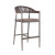 Outside Bar Chair Rope Design Patio Furntiure For Coffee Shop And Restaurant Dinning Use
