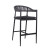 Outside Bar Chair Rope Design Patio Furntiure For Coffee Shop And Restaurant Dinning Use