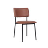 Restaurant Dinning Chair Leather Chair Design Coffee Shop Furniture For Wholesale