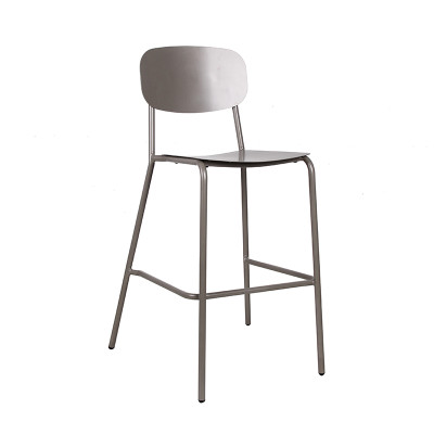 High Bar Chair Indoor And Outdoor Restaurant Furniture Alu Bar Stool For High Table