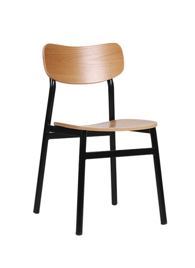 Indoor Restaurant Chair Commercial Dinning Furniture Plywood Chairs