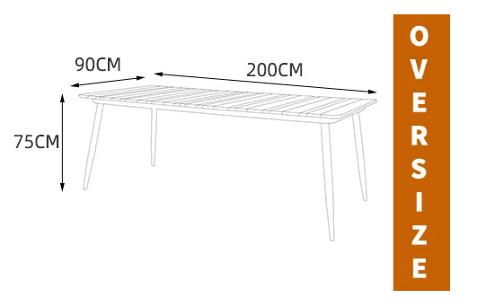 Long Dining table